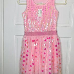 New Pink Sparkly Girls' Dress Sz. 10